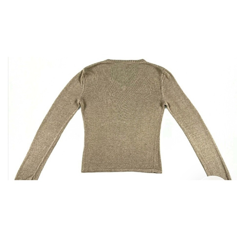 Polo Jean Co. Ralph Lauren Vintage Linen Blend Sweater Size Small Casual EUC - Picture 2 of 4